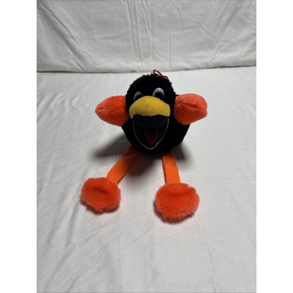 Vintage Acme Plush Bird Rare 1980's Shelf Sitter